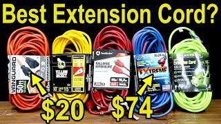 Best Extension Cord Flexzilla US Wire Yellow Jacket Southwire Husky Woods Bergen Industries [upl. by Nylahs351]