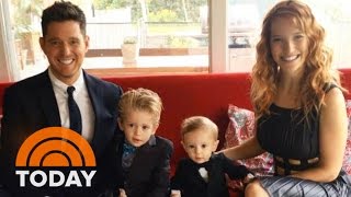 Michael Buble Suspends Career After 3YearOld Son Diagnosed With Cancer  TODAY [upl. by Files]