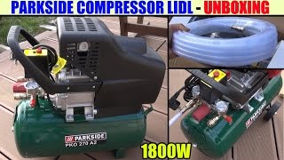 parkside compressor lidl pko 270 kompressor αεροσυμπιεστης compressore compresor [upl. by Airemaj436]