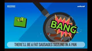 TEN FAT SAUSAGES SIZZLING IN A PAN bobby amp melody Nursery Rhymes time [upl. by Zetrom]