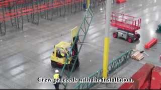 Warehouse Pallet Racking Installation amp Reconfiguration Services [upl. by Idnym]