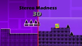 I remade Stereo Madness from Geometry Dash in 3Dash [upl. by Tallu638]