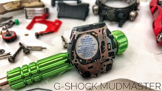 Whats inside a GWG1000 Triple Sensor Mudmaster GShock watch [upl. by Arney269]