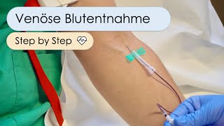 Venöse Blutentnahme  Basics Butterfly Venenpunktion Blut abnehmen Reihenfolge Tipps [upl. by Vocaay]