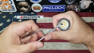 Unbranded trailer lock SPP and zip with multipick reach and half diamond [upl. by Alleyne]