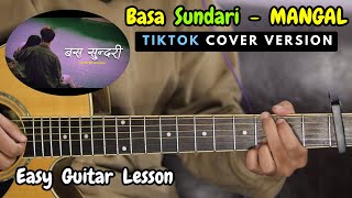 Basa Sundari  MANGAL  Guitar Lesson  Tiktok Cover [upl. by Nevile]