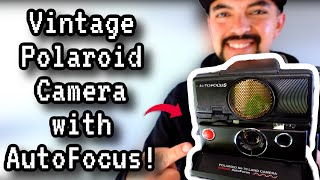 Polaroid SX70 AutoFocus RETROSPEKT CAMERA REVIEW [upl. by Aynotak166]