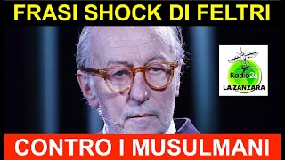 VITTORIO FELTRI frasi shock contro i musulmani 💥 [upl. by Cheshire]