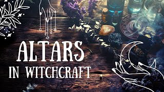 How to set up an altar  Witchcraft altar set ups for different types of witches [upl. by Desdamona]