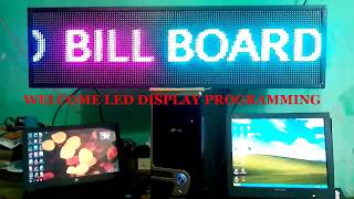 How to program led display board [upl. by Anitselec]