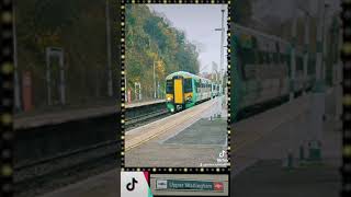 Upper warlingham Southern railway station uk first time views of footbridge repair10th November 2024 [upl. by Dode]