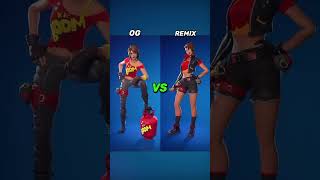 OG vs chapter 2 remix fortnite [upl. by Reppart]