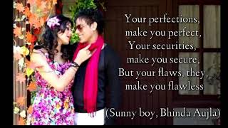 Teri Pyari Pyari do Akhiyan lyrics • Sajjna lyrics • Sunny boy Bhinda Aujla • [upl. by Tertias]