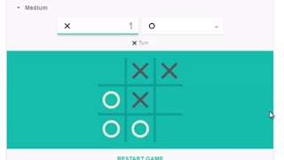 How to play tic tac toe with GOOGLE [upl. by Utimer]