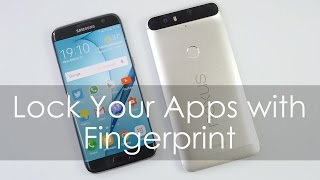 Tech Tips Lock Android Apps with Fingerprint Scanner [upl. by Anilehcim126]