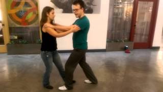 Basic Blues dance lesson Basic Step Slow Drag Solo Movements I Las Vegas Sept 23 2014 [upl. by Laet]