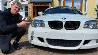 Replacing The Headlights and Bracket Arms On My BMW 1 Series [upl. by Dnalyar921]