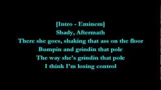 Shake That  Eminem feat Nate Dogg Lyrics HD [upl. by Constancia547]