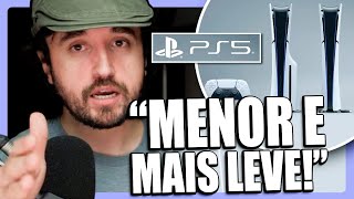 O NOVO PlayStation 5 quotSLIMquot [upl. by Ikim]