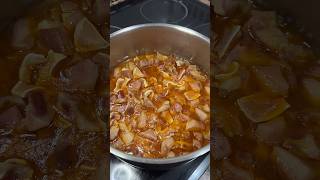 🐷 OREJA EN SALSA  Receta Madrileña 😋 comida oreja cerdo receta recipe viralshorts viral [upl. by Dolora]