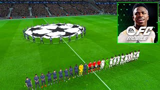 EA SPORTS FC MOBILE 24 SOCCER Global Launch  Uefa Champions League Gameplay [upl. by Amo]