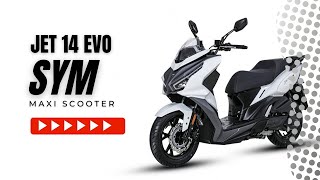 2023 SYM Jet 14 EVO 150cc Details Specs Features Availability [upl. by Charron]