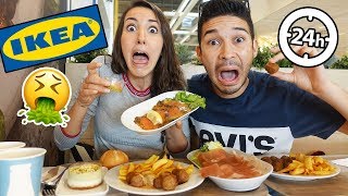 MANGIAMO SOLO CIBO IKEA PER 24 ORE abbiamo esagerato [upl. by Asined]