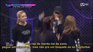 Miryo amp Giant Pink vs Yuk Jidam amp Euna Kim Diss Battle Legendado PTBr [upl. by Lladnik292]