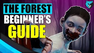 The Forest Beginners Guide in 7 Minutes  2020 Tips and Tricks [upl. by Scutt]