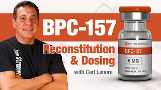 BPC157 Reconstitution and Dosing [upl. by Airetak]