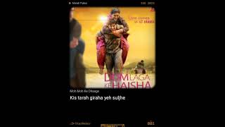 Moh Moh Ke Dhaage Lyrics I Dum Laga Ke Haisha I Monali Thakur Anu Malik [upl. by Dollar]