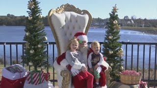 Sleigh bells ring in Christmas at Langley Pond [upl. by Isied]