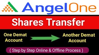 How to Transfer Shares from one demat account to another in AngelOne wealthpool ShareTransfer [upl. by Cicenia]