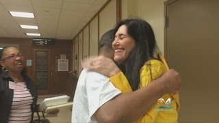 Judge Reunites With Middle School Classmate She Recognized In Bond Court [upl. by Alegnaed]