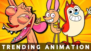 Ren and Stimpy season5 episode8 terminal Stimpy😱 [upl. by Lynnet]