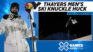 Thayers Men’s Ski Knuckle Huck FULL COMPETITION  X Games Aspen 2024 [upl. by Bord]