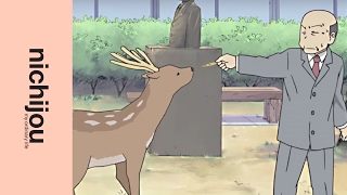 Nichijou  My Ordinary Life – Principal Vs Deer [upl. by Kragh306]