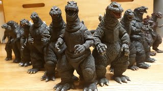 I Review Every NECA Godzilla Figure [upl. by Olocin675]