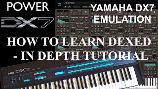 Dexed  FREE Yamaha DX7 Synth VST Plugin [upl. by Naro190]