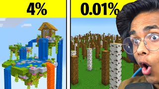 CRAZIEST RARE MINECRAFT SEEDS [upl. by Adebayo]