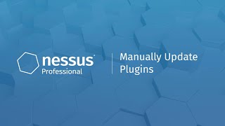 Manually Update Plugins in Nessus Professional [upl. by Tehr]