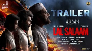 LAL SALAAM  Trailer  Superstar Rajinikanth  Aishwarya  Vishnu Vishal Vikranth AR Rahman Lyca [upl. by Arvonio]