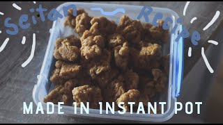 QUICK EASY SEITAN RECIPE [upl. by Jara601]