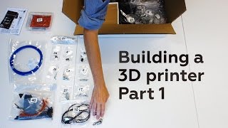 Building the Velleman K8200 3D printer  Part 1 Unboxing [upl. by Annavas]