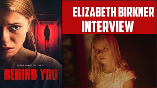 Elizabeth Birkner Interview  Behind You [upl. by Larner128]