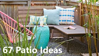 Patio Ideas 67 Wonderful Outdoor Living Spaces [upl. by Tommie]