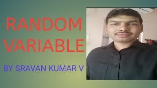 RANDOM VARIABLE IN TELUGU [upl. by Evslin]