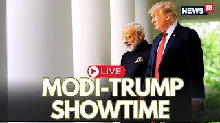 PM Modi In USA LIVE  PM Modi Meets Donald Trump LIVE  PM Modi LIVE  Trump LIVE  US News  N18G [upl. by Elonore]