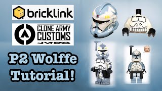 How to Make a LEGO Commander Wolffe Inexpensively [upl. by Trygve]