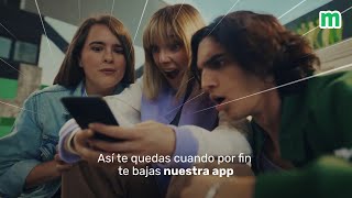 ¡Así te quedas cuando por fin te bajas nuestra app  10quot [upl. by Notlit]